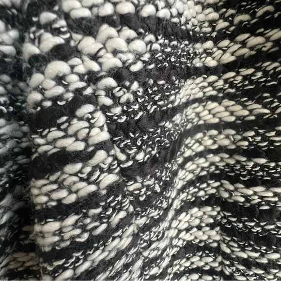 Calvin Klein Womens Black/White Tweed Knit Blazer Button NWT Textured Boucle 14 - Picture 9 of 16